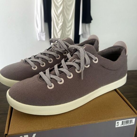 Allbirds Wool Piper Hazy Mauve Blizzard Athletic Shoes Men's Size 14 NIB NEW - Picture 1 of 10